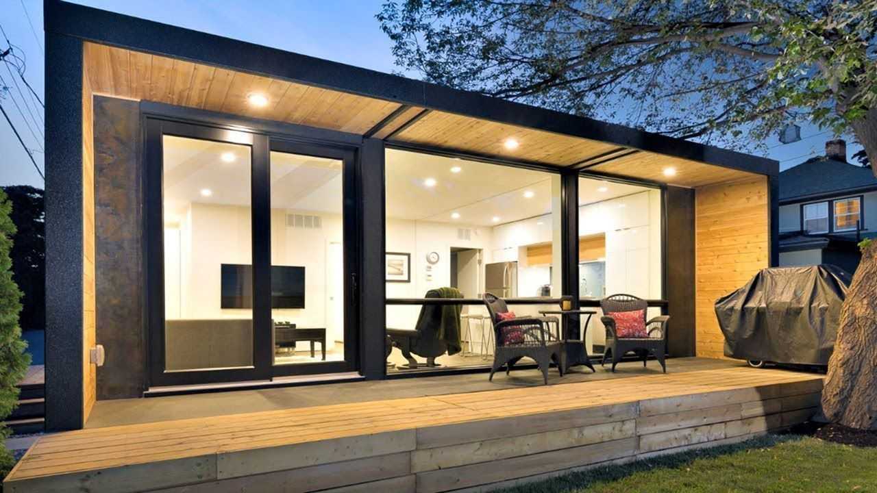 Desain rumah kontainer modern minimalis