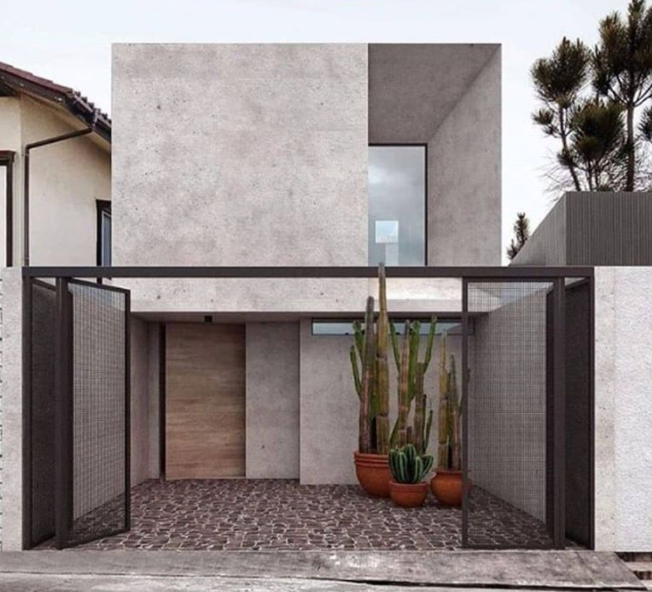 Desain Rumah Minimalis Dengan Bahan Beton