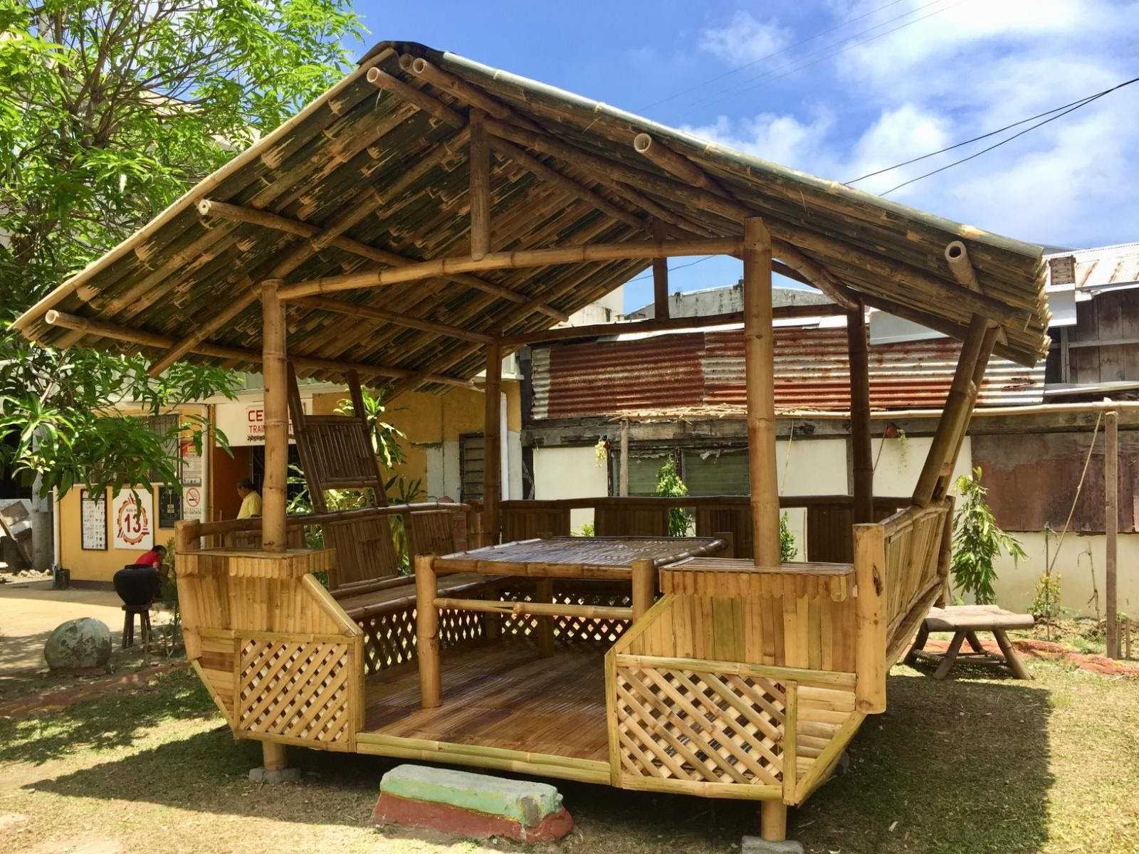 Gazebo Bambu Etnik