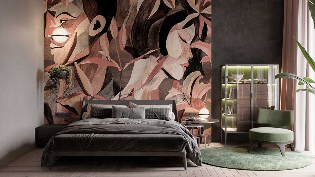 Kamar Tidur Berkonsep Artwork