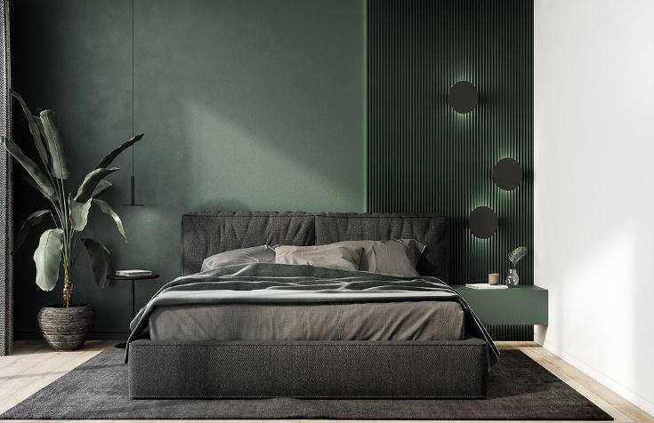 green bedroom ideas | Interior Design Ideas