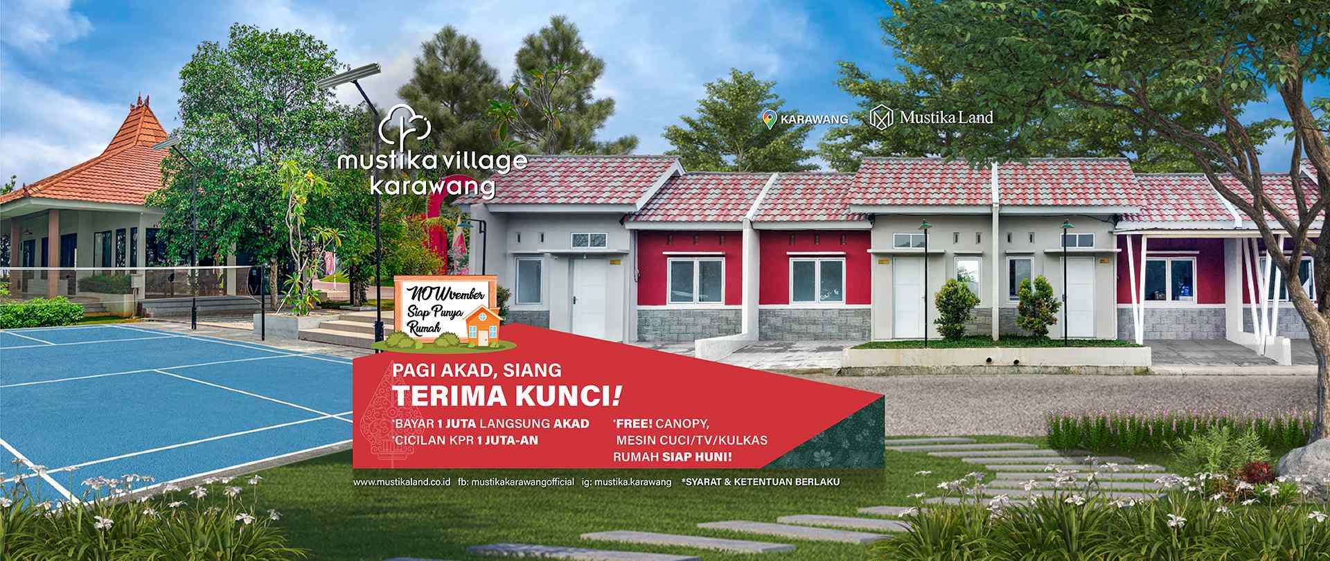 Perumahan Mustika Village Karawang