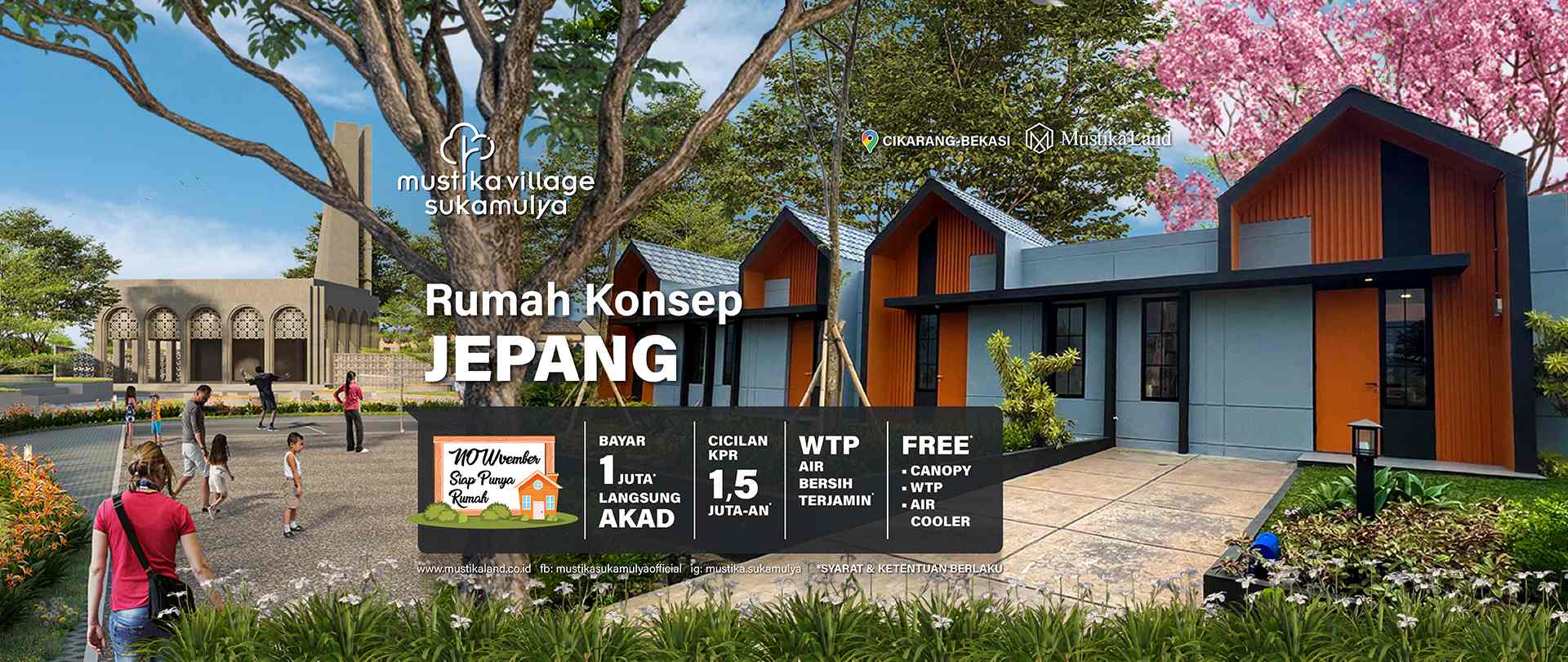 Perumahan Mustika Village Sukamulya