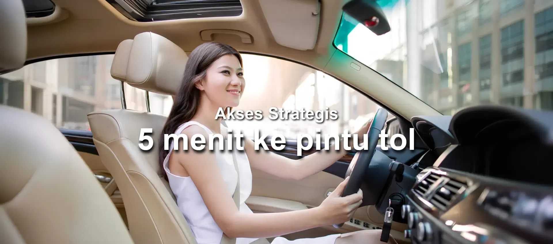 Akses Tol Mustika Garden Tamansari