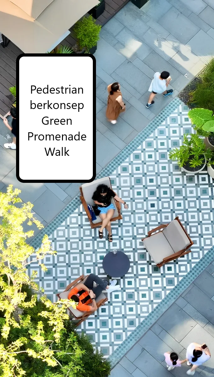 Green Promenade Walk Mustika Park Place