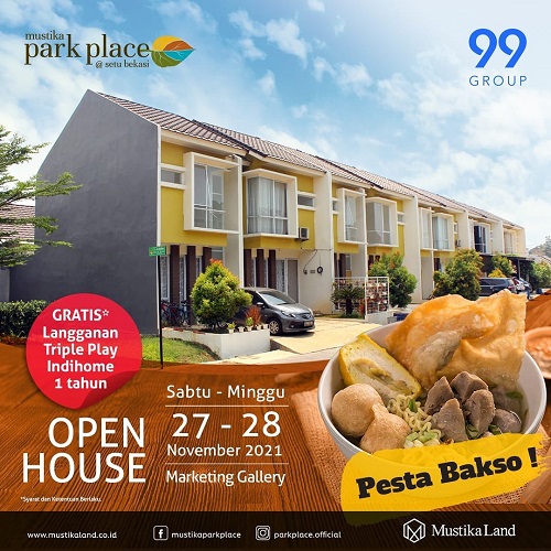 Open House Mustika Park Place Pesta Bakso 27 NOV 21 & 28 NOV 21