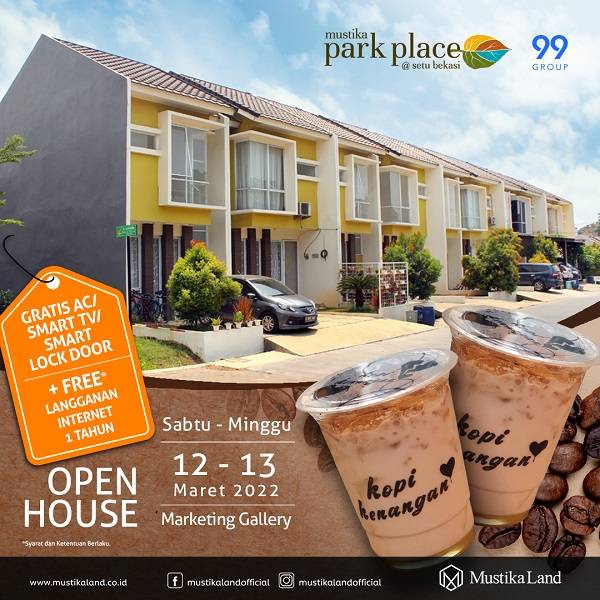 Open House Mustika Park Place Kopi Kenangan 12 MAR 22 & 13 MAR 22