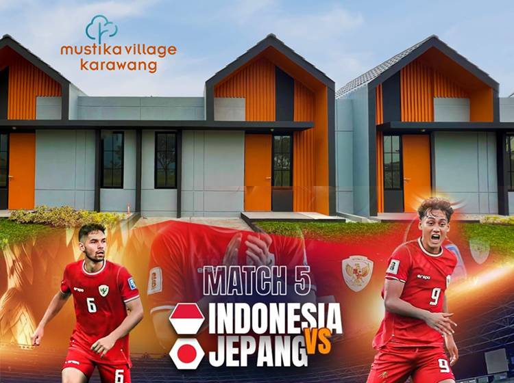 Prediksi Skor Jepang vs Indonesia dan Ada Lho Rumah Konsep Jepang di Mustika Village Sukamulya!